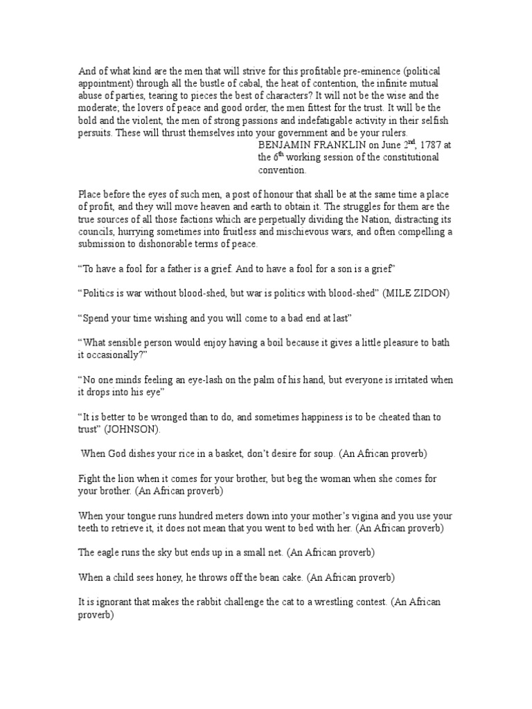 Sayings | PDF