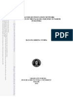 An Analysis of Innovation Network Performance On The Palm Oil Industry in North Sumatera