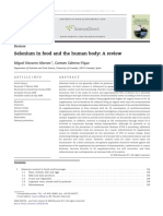 Selenium in Food and The Human Body A Review