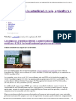 Las Empresas Argentinas Lideran La Comercialización Global de Soja Certificada RTRS_ Las Bonificaciones Logradas Son Irrisorias _ Valor Soja