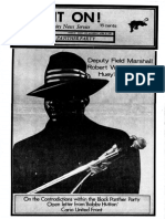 513.black Panther (New) Intercommunal News Service - The - Black - Panther - 1971