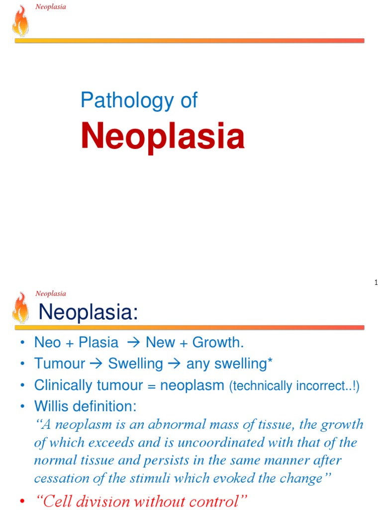 Neoplasia: Definitions and Pathology | PDF | Neoplasms | Benign Tumor