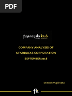 Starbucks Company Analysis