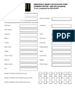 Western Union Re Direction Form