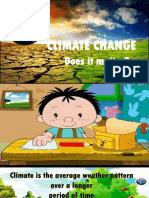 Climate Change: Does It Matter?