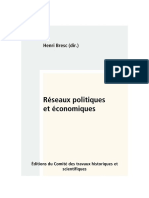 Réseaux Politiques Et Économiques PDF