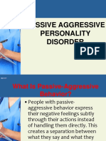 Passive Aggressive Personality