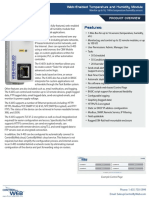 Temp and Humidity Sensor Module With Modbustcp (Ie Ethernet Physical Interface)Interface