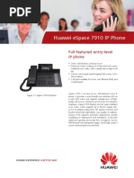 Huawei Espace 7910 Ip Phone Product Datasheete20121027