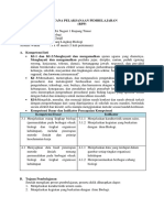 RPP Ruang Lingkup Biologi