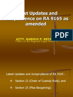 Salient Provisions & Jurisprudence on RA 9165.ppt