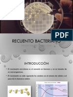 Práctica Recuento Microbiano