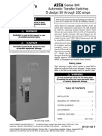 Asco ABT 300 30 To 230amp Operator