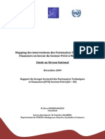 Mapping Des Interventions Des Partenaires Techniques Et Financiers en Faveur Du Secteur Privé À Madagascar: Etude Au Niveau National (Décembre 2009)