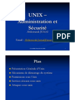 UNIX Administration Securite 12 2008 for Students