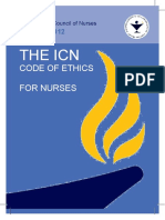 The Icn: Code of Ethics For Nurses