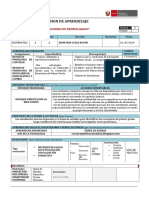 Sesion de Aprendizaje de Ecuaciones de Primer Grado en Q Ccesa007