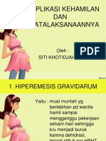 Komplikasi Kehamilan