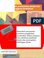 Manajemen Hemostasis Dan Kegawatdaruratan