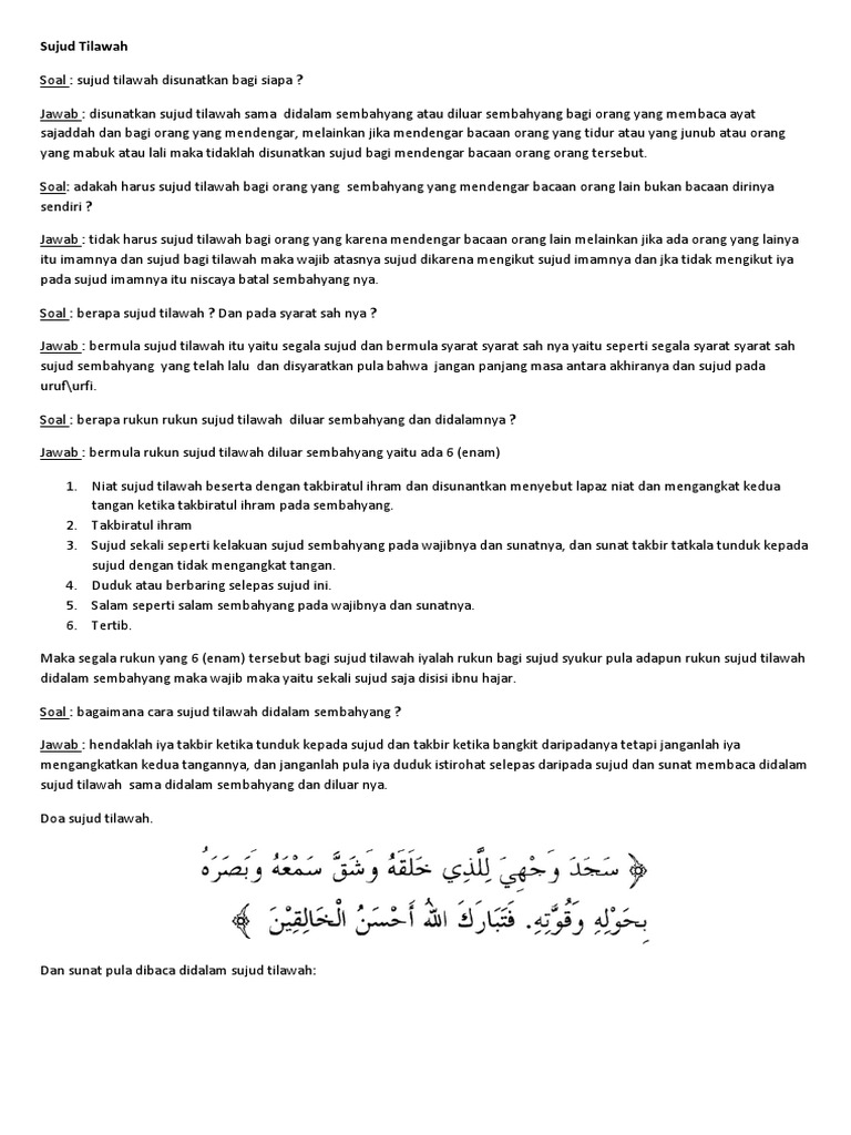 Sujud Tilawah
