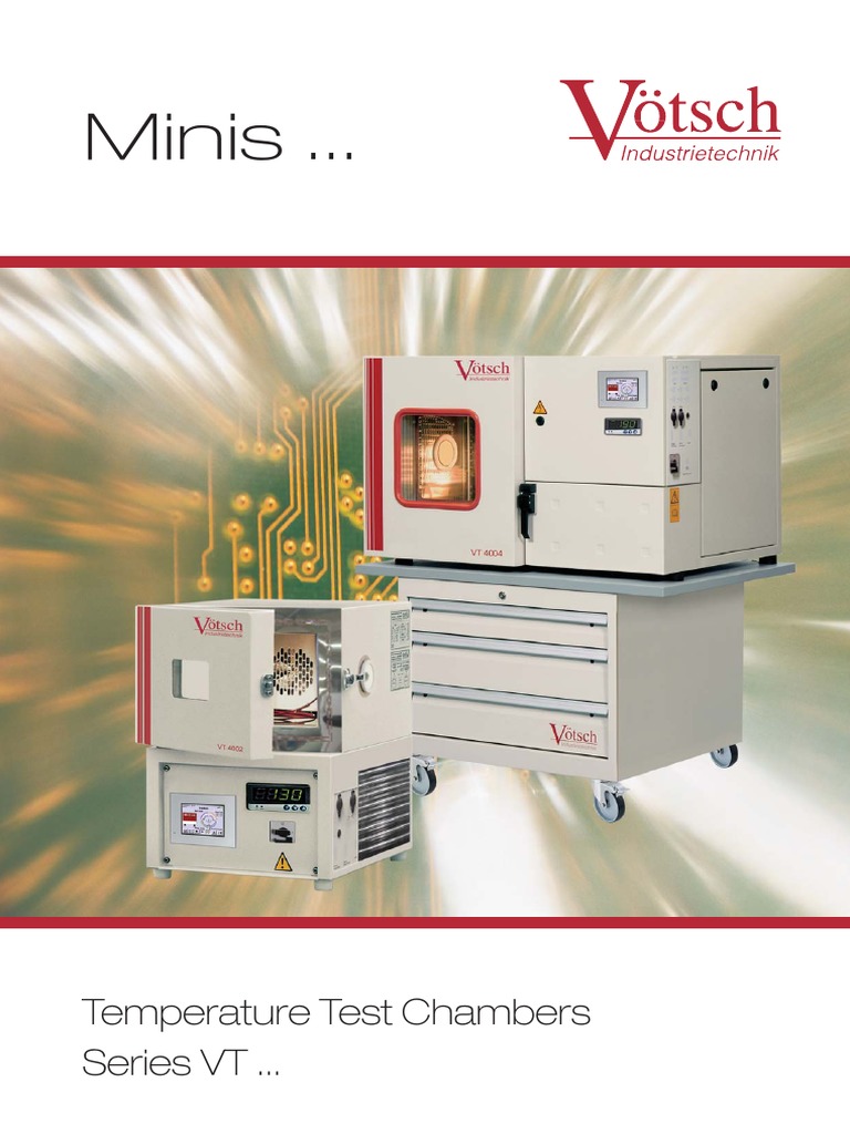 VT 4002 VT 4004 VT 7004 Temperature Test Chambers | PDF | Temperature ...