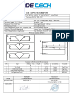 Nde Inspection Report: Magnetic Particle Testing Report of Discontinuity Locations