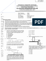 UKK Fisika Kelas 10 2018 PDF