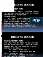 The Song Leader: Demonstration Time