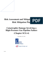 SCG-4 RAMP Catastrophic Damage Involving A High-Pressure Pipeline Failure FINAL