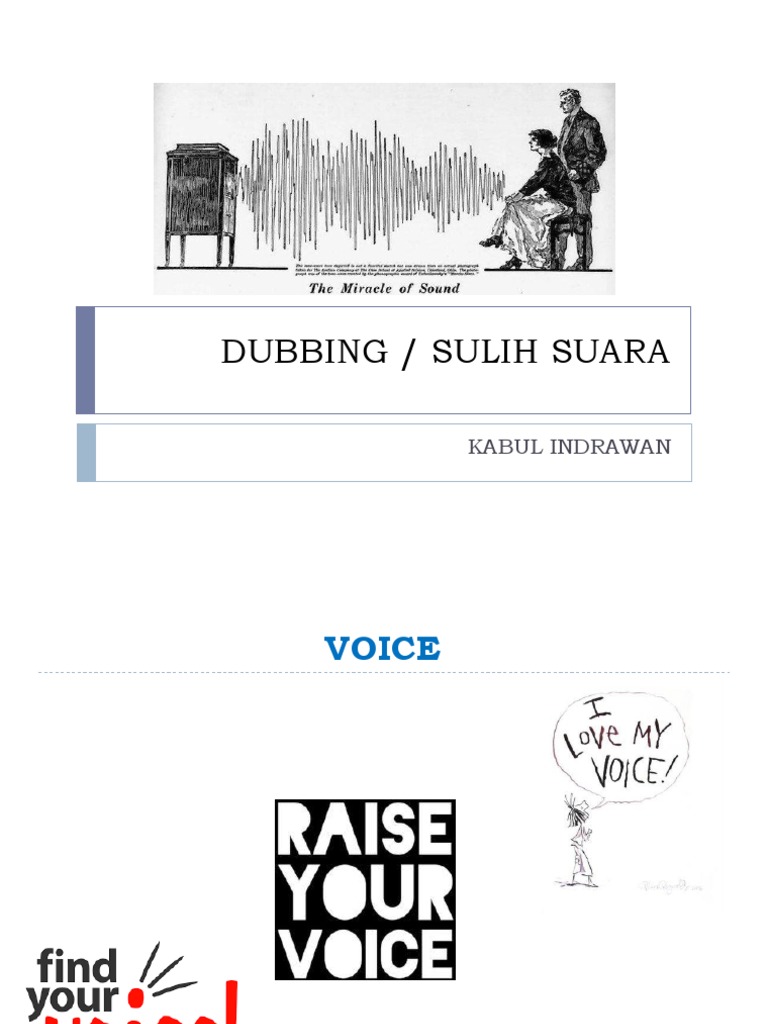 Voice Dubbing Techniques Guide | PDF