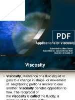Applications OfViscosity