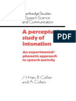 [Cambridge Studies in Speech Science and Communication] J. T. Hart, R. Collier, A. Cohen - A Perceptual Study of Intonation_ An Experimental-Phonetic Approach to Speech Melody (1990, Cambridge University Press).pdf