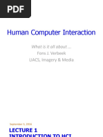 Lecture 1 - Introduction To Hci Principles & Key Concepts - Edited