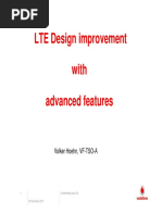 LTE Design Improvement With Advanced Features