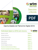 WTM Latin America 2018 Oportunidades de Patrocinio Digital