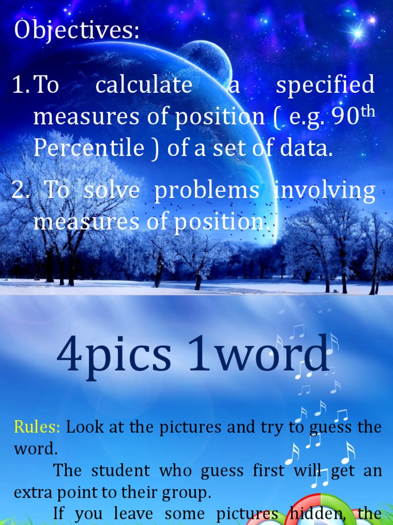 Measures of Position in Data Analysis | PDF | Teaching Mathematics ...