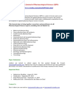 International Journal of Pharmacological Sciences IJPS