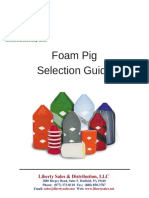 Foam Pig Selection Guide