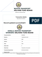 E-Payment - Kerala Motor Transport Workers Welfare Fund Board