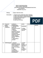 Draft Program Kerja Kdi 1