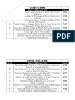 Sample Research Titles