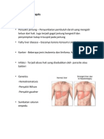 Penyebab Hepatomegaly