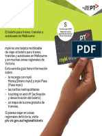 PTV Myki Go To Guide Spanish