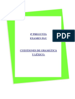 Cuaderno Gramática PAU