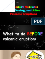 GROUP 4 - What To Do Before, During and After Volcanic Eruption-Project in Science 9