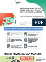 Kebijakan Strategi Pemenuhan SDM Puskesmas Dan Klinik (KAPUSRENGUN)