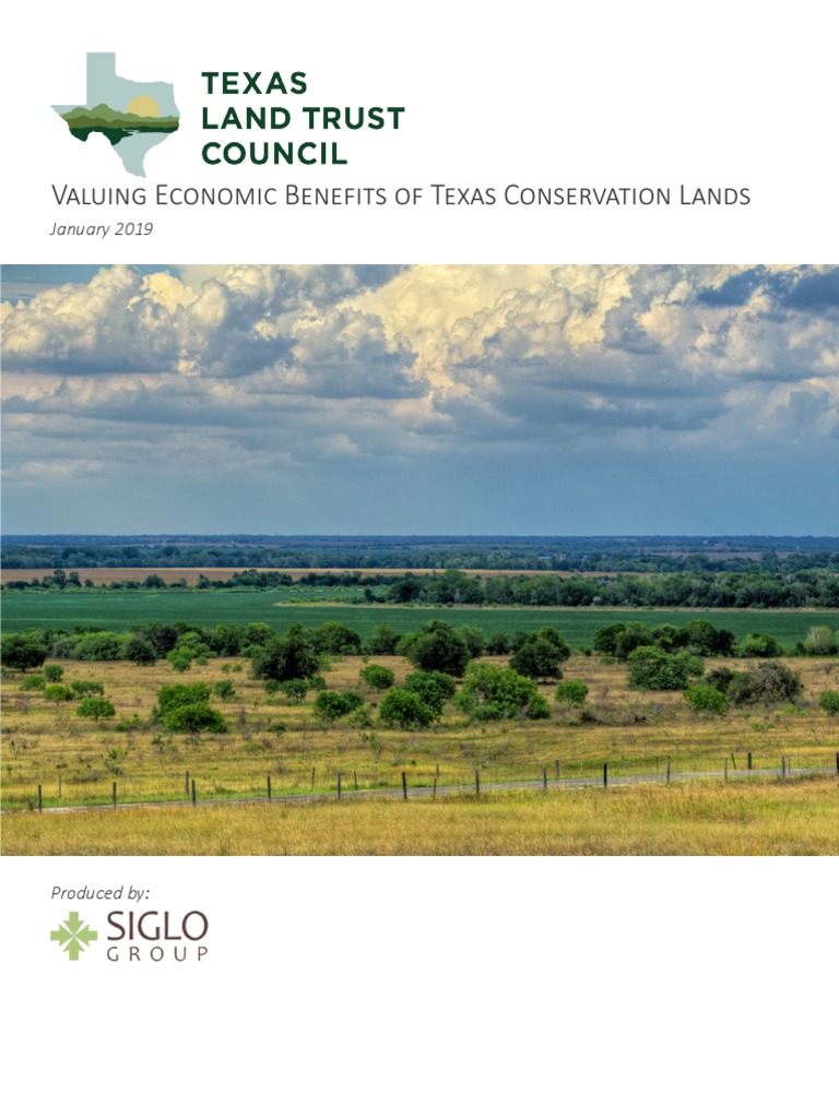 Valuing Economic Benefits of Texas Conservation Lands PDF