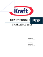 Kraft Foods Inc Case Analysis