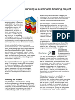 Sustainable House Project PDF