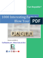 1000 Interesting Facts To Blow Your Mind PDF